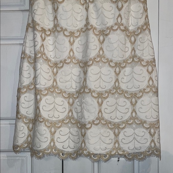 Lilly Pulitzer White Dress with Pink Tag - Picture 6 of 10